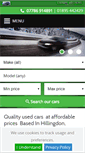 Mobile Screenshot of lionelbrownecarsales.co.uk